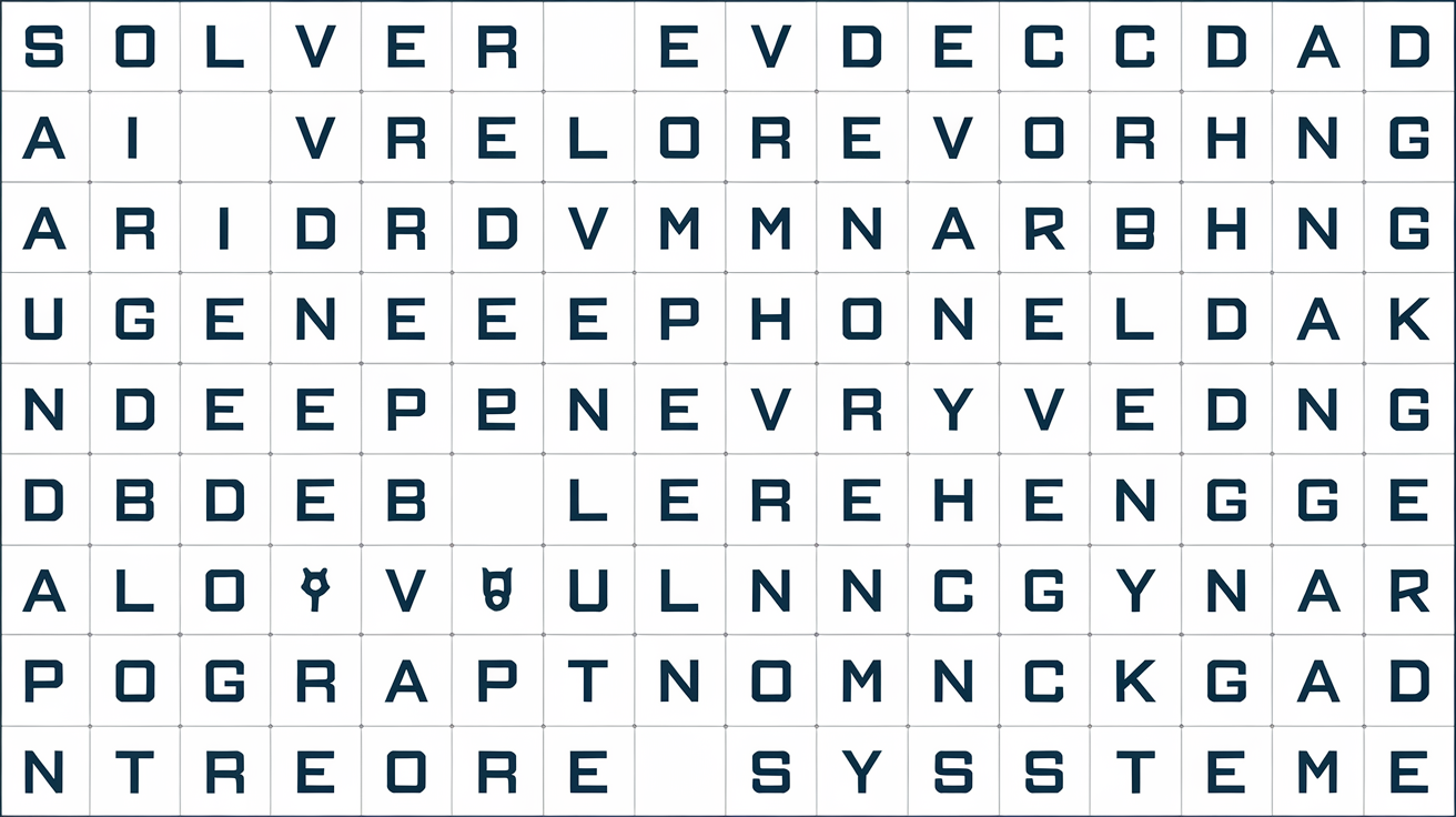 Word Search Solver AI