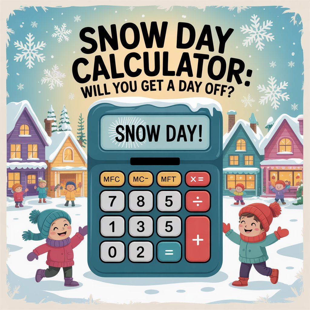 Snow Day Calculator: Will You Get a Day Off?