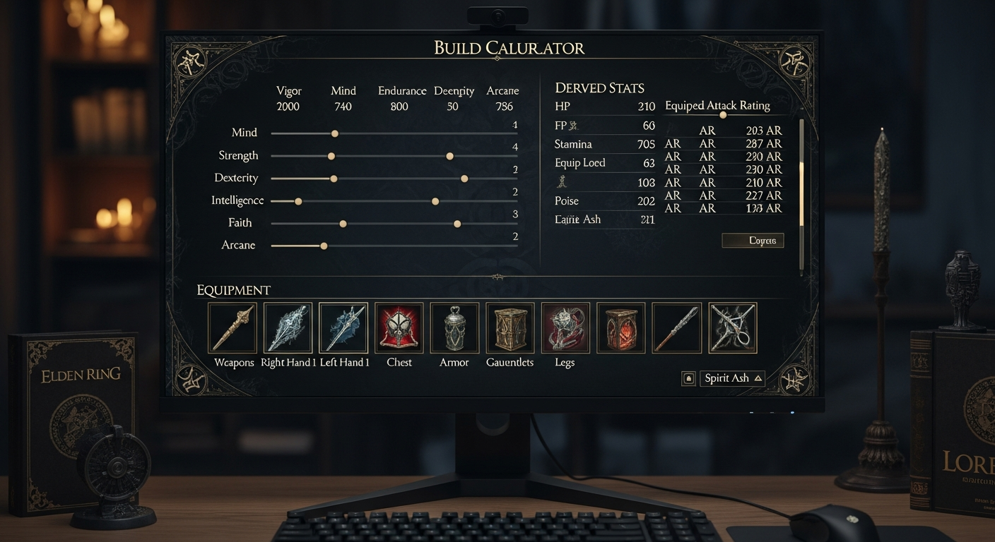 Elden Ring Build Calculator
